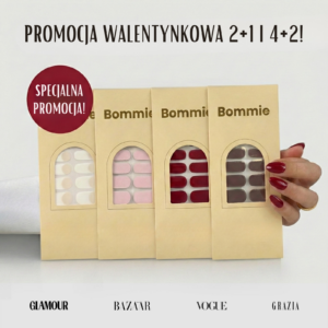 Zestaw żelowych naklejek na paznokcie